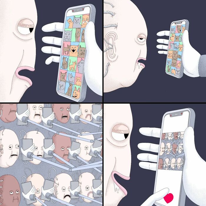 Surreal Dark Humor Illustrations By Alex Gamsu Jenkins