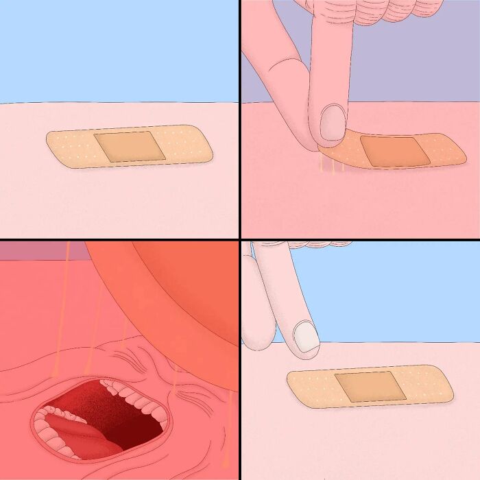 Surreal Dark Humor Illustrations By Alex Gamsu Jenkins