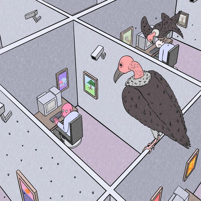 Surreal Dark Humor Illustrations By Alex Gamsu Jenkins