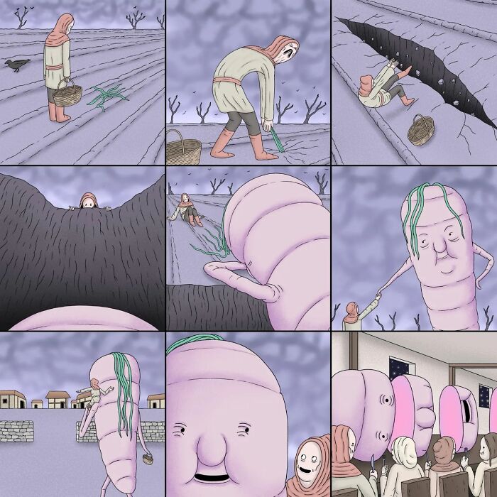 Surreal Dark Humor Illustrations By Alex Gamsu Jenkins