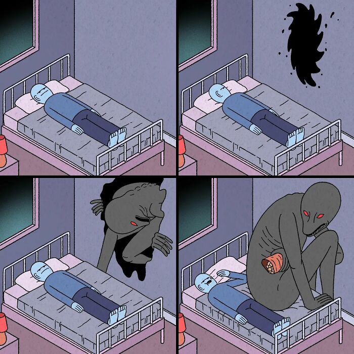 Surreal Dark Humor Illustrations By Alex Gamsu Jenkins