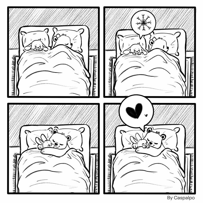 New Cute Comics About Love, By Caspalpo, That Will Melt Your Little Heart