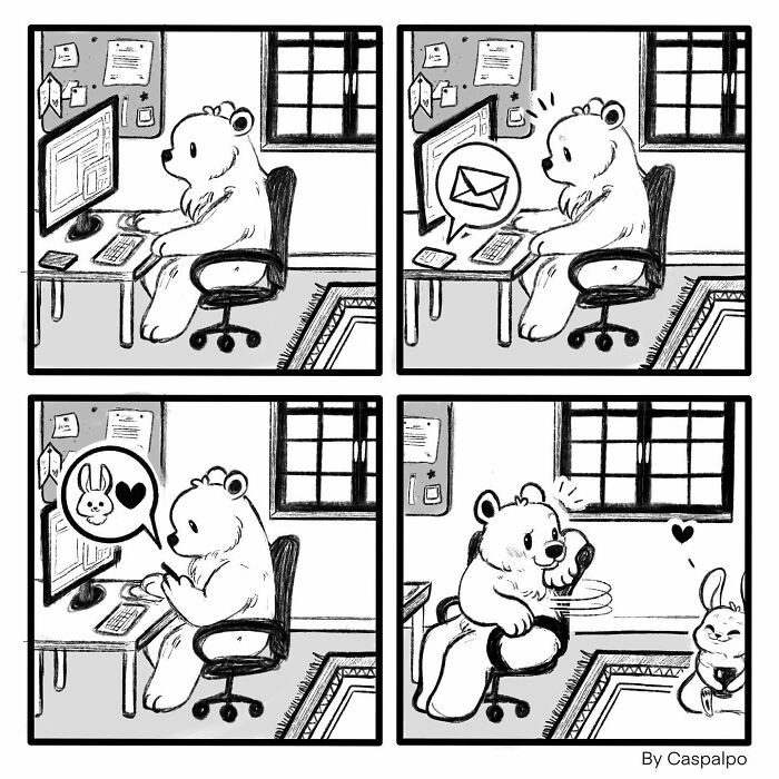 New Cute Comics About Love, By Caspalpo, That Will Melt Your Little Heart