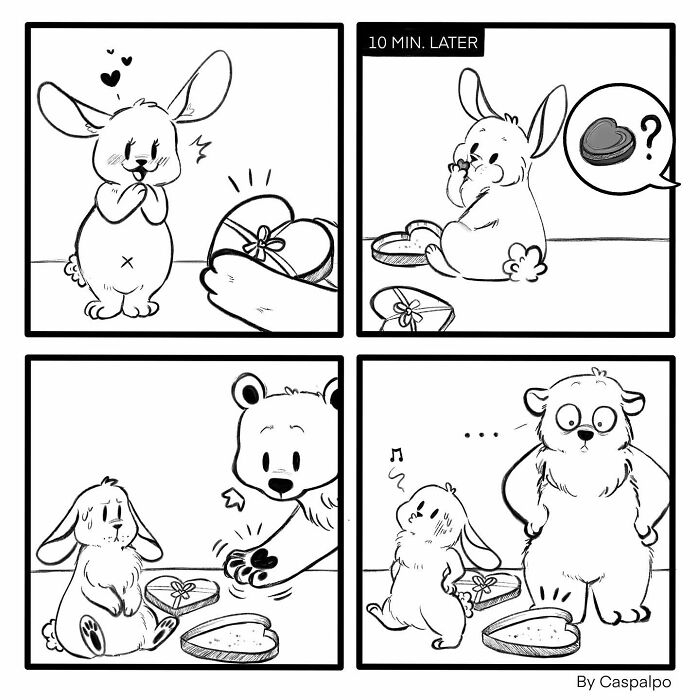 New Cute Comics About Love, By Caspalpo, That Will Melt Your Little Heart