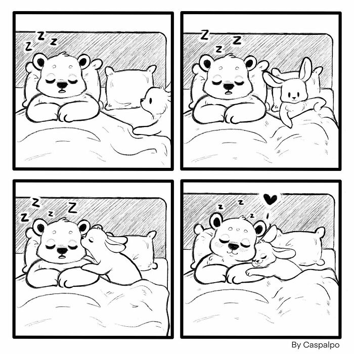 New Cute Comics About Love, By Caspalpo, That Will Melt Your Little Heart