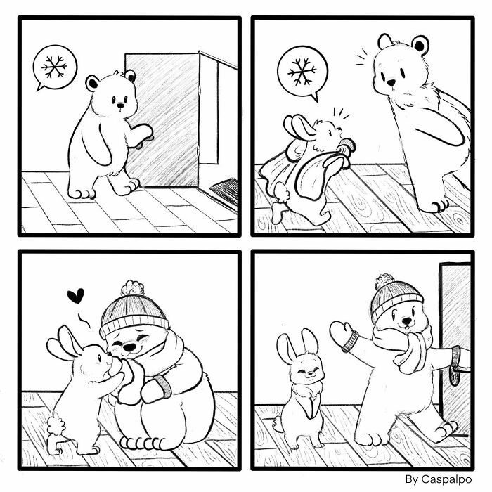 New Cute Comics About Love, By Caspalpo, That Will Melt Your Little Heart