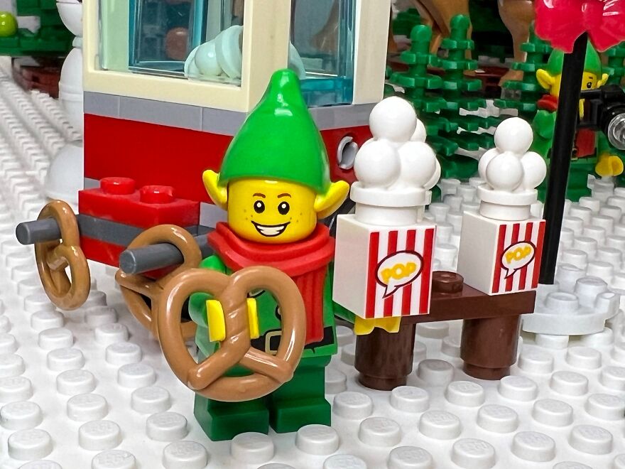 I Built The North Pole Out Of Legos