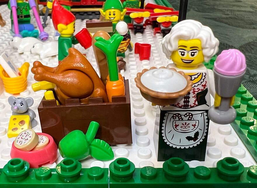 I Built The North Pole Out Of Legos