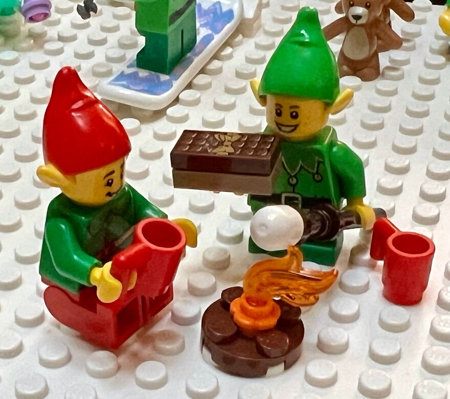 I Built The North Pole Out Of Legos