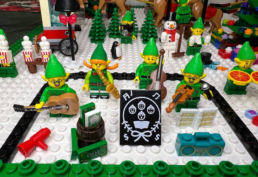 I Built The North Pole Out Of Legos