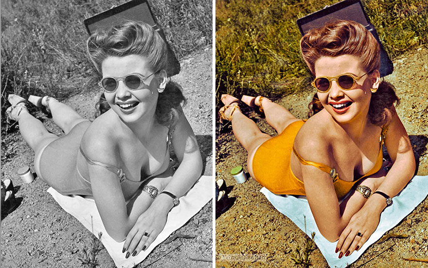 Actress Doris Houck, Photographed In Los Angeles In 1945