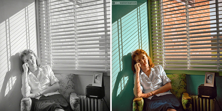 A Room At Idaho Hall, Arlington Farms, War Duration Residence Halls. Arlington County, June 1943