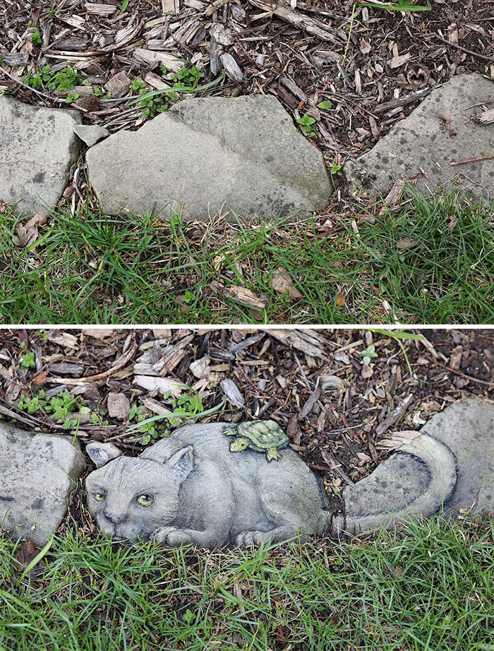 The Ephemeral Art Of Chalk. David Zinn Extracts Life From The Streets And Walls (New Pics)