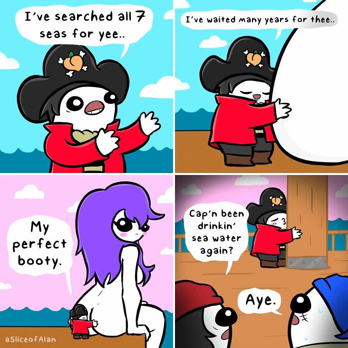 This Artist Creates Funny Comics With Raunchy Humor And Dark Undertones (New Pics)