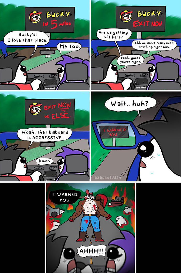 This Artist Creates Funny Comics With Raunchy Humor And Dark Undertones (New Pics)