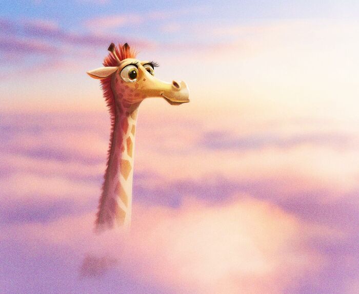 Illustration Of A Giraffe