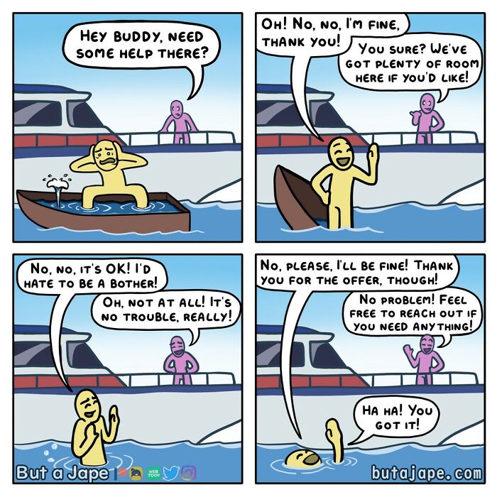 This Artist Draws Amusing Comics Featuring Ridiculous Situations (New Pics)