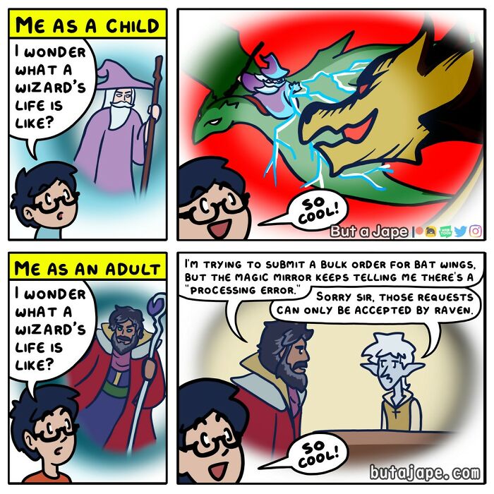 This Artist Draws Amusing Comics Featuring Ridiculous Situations (New Pics)