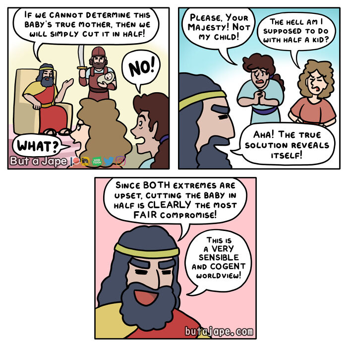 This Artist Draws Amusing Comics Featuring Ridiculous Situations (New Pics)