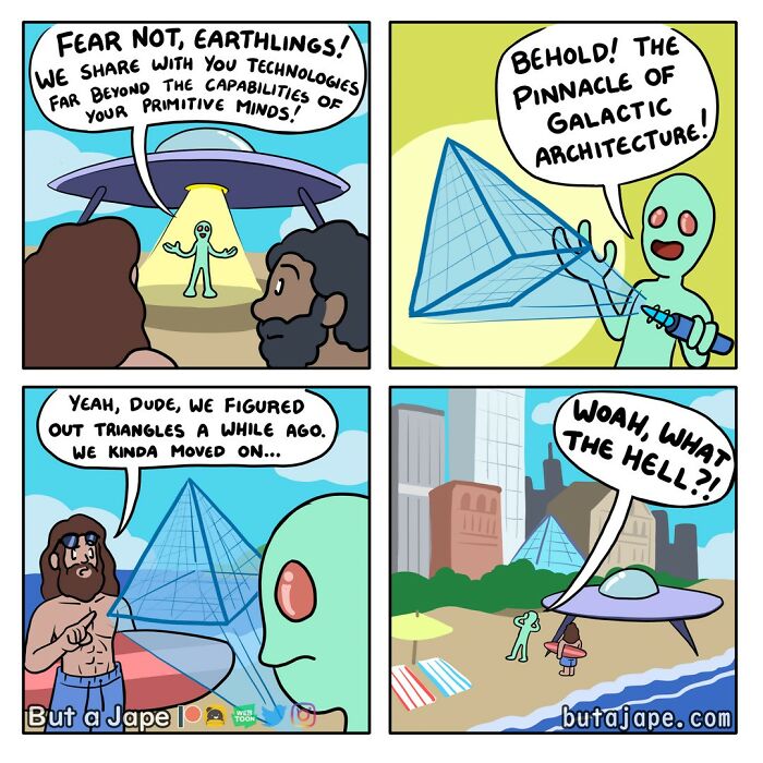 This Artist Draws Amusing Comics Featuring Ridiculous Situations (New Pics)