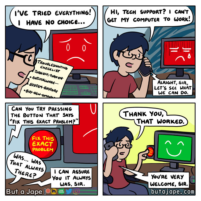 This Artist Draws Amusing Comics Featuring Ridiculous Situations (New Pics)