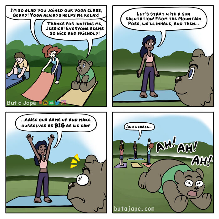 This Artist Draws Amusing Comics Featuring Ridiculous Situations (New Pics)