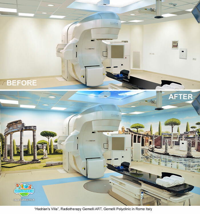 This Artist Continues To Transform Hospital Walls To Comfort Hospitalized Patients (New Pics)