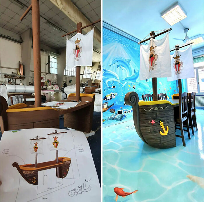 This Artist Continues To Transform Hospital Walls To Comfort Hospitalized Patients (New Pics)