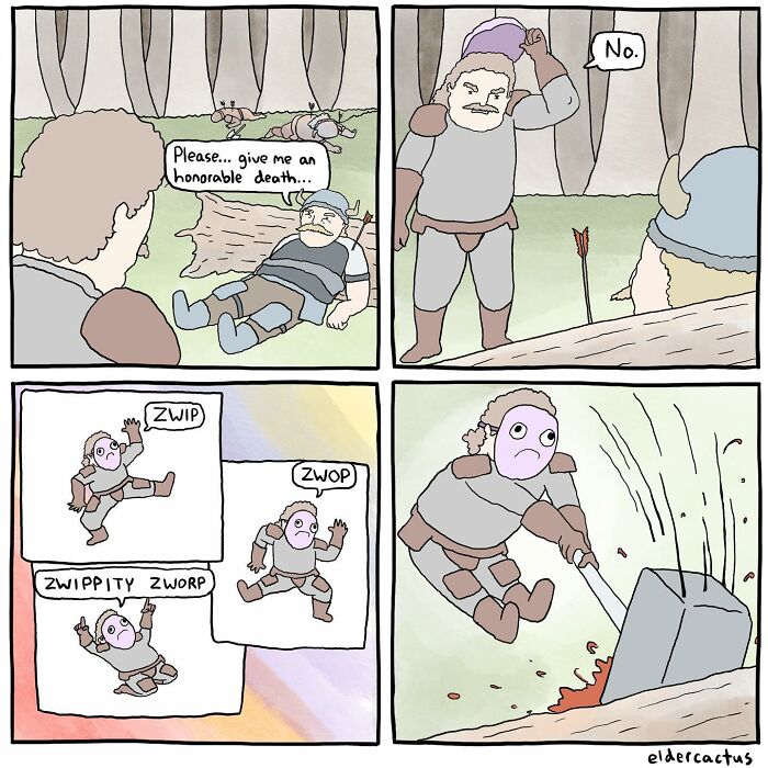 This Artist Creates Quirky And Absurd Comics That Are Sure To Make You Laugh Out Loud