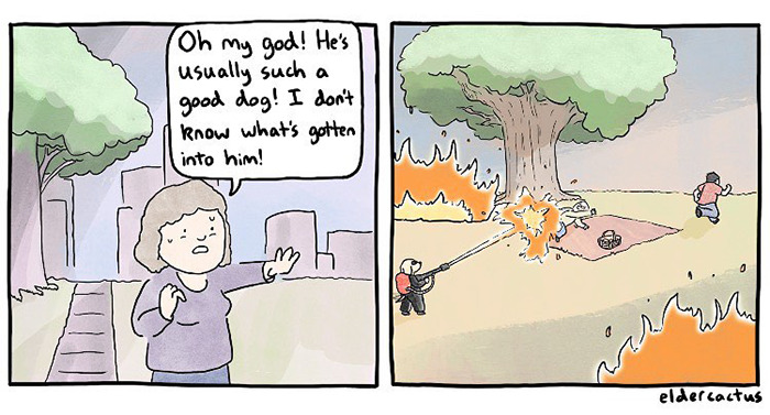 This Artist Creates Quirky And Absurd Comics That Are Sure To Make You Laugh Out Loud