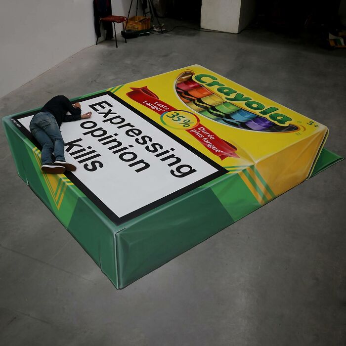 This Street Artist Brings More Joy To City Streets With His Gigantic 3D Arts