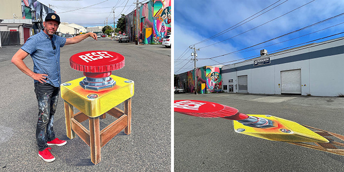 This Street Artist Brings More Joy To City Streets With His Gigantic 3D Arts