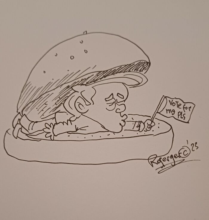 Here's A Something Nobody Wants: A Trump Sandwich!