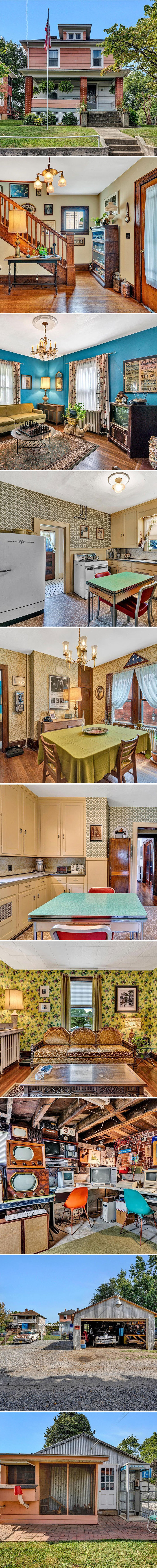 I Don’t Think We’ve Ever Seen A 50s Home And This One Is Still Very 50s And Even Have Has 50s Appliances But The Coolest Thing May Be These Old Gadgets In The Workshop $174,950