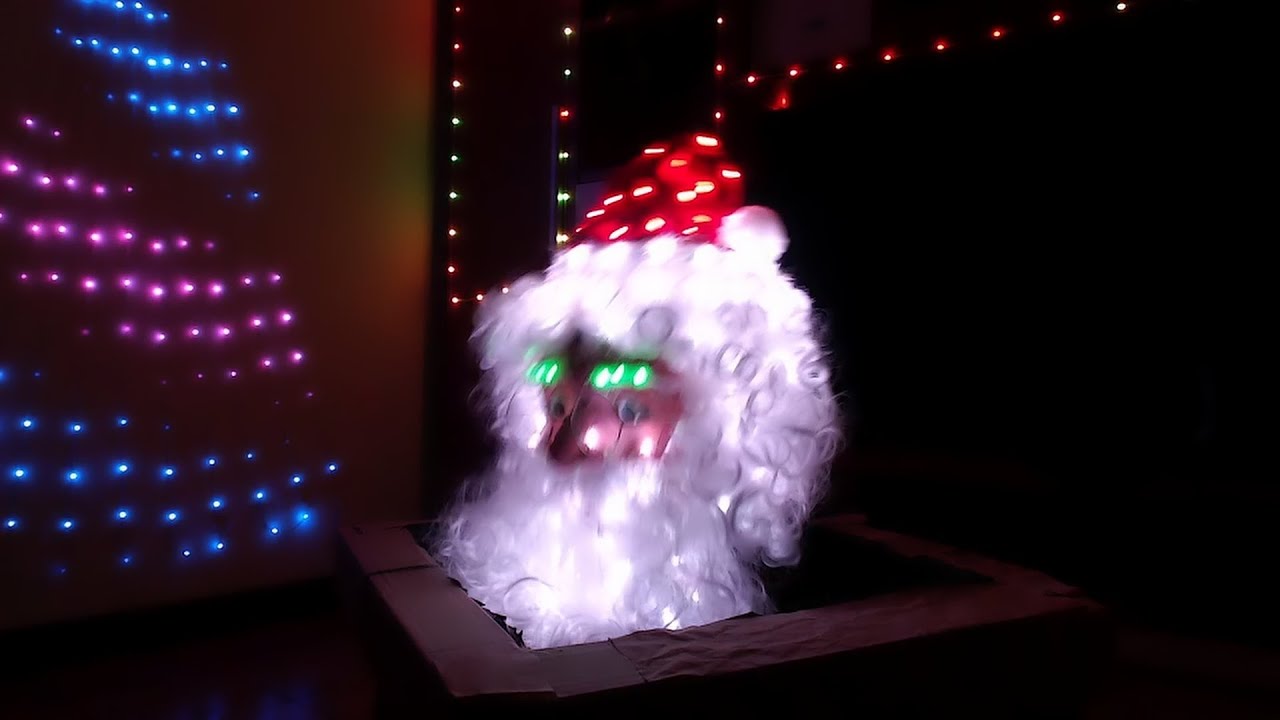 My Christmas Light Show With Animatronics