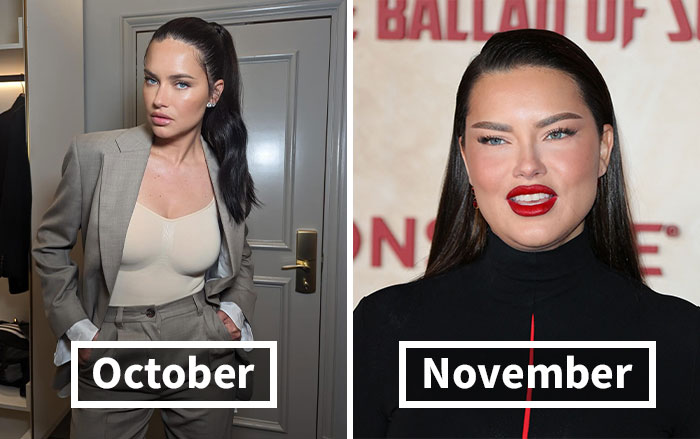 Adriana Lima Wasn’t Bothered “At All” By Trolls Mocking Her Looks At The Hunger Games Premiere