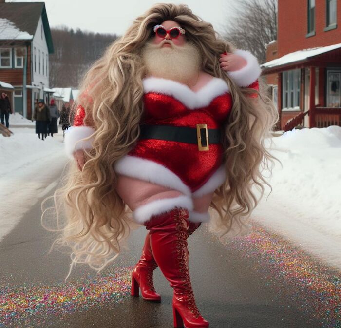 Up On The Housetop Thicc Thicc Thicc