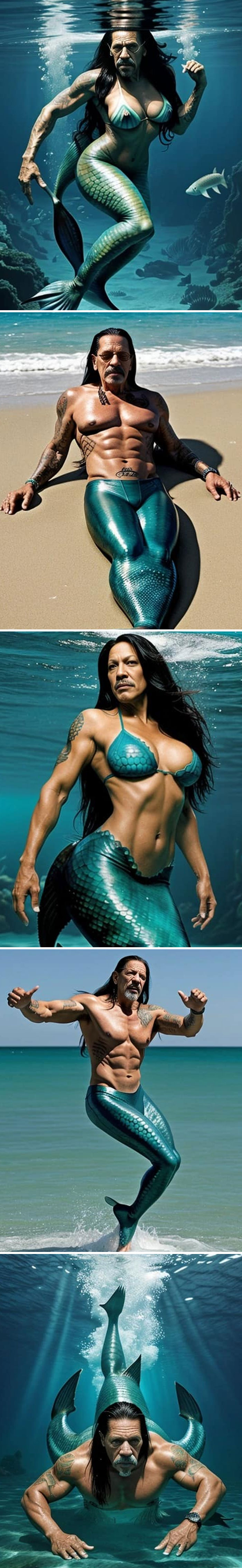 Danny Trejo As Mermaid