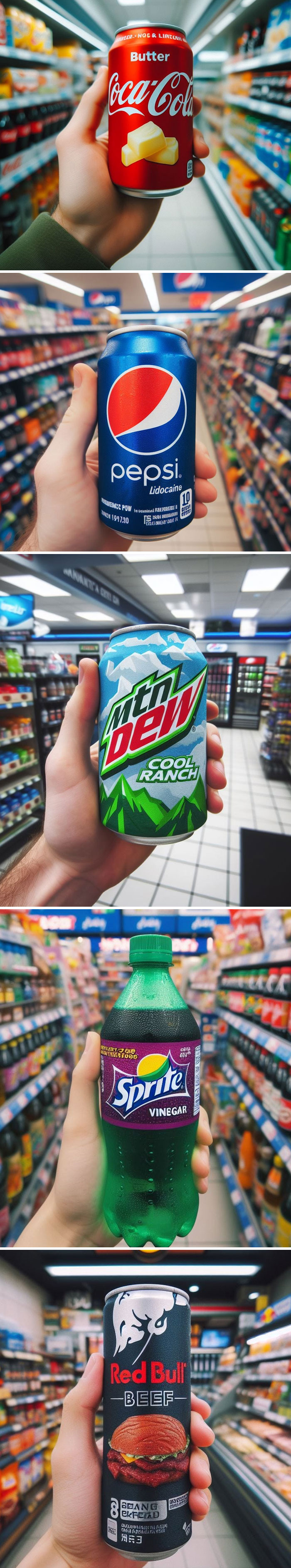 Southern Gas Stations Sure Are Weird... Butter Coke Is The Winner Though