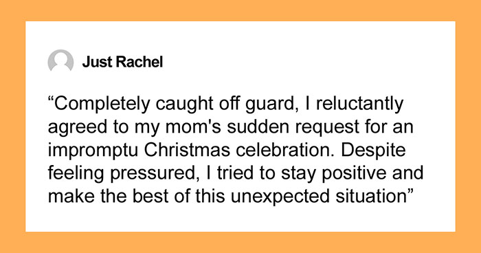 Hey Pandas, AITA For Being Unsettled By My Family’s Secret Christmas Arrangement?