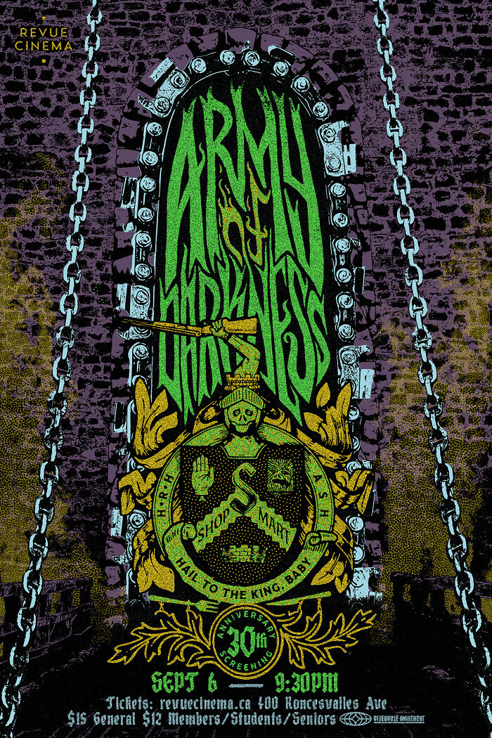 "Army Of Darkness" Movie Screening Poster