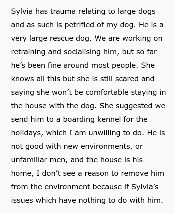 “I Adopted My Dog, Not Her”: Woman Splits Family And The Internet With Her Clapback To SIL “I Adopted My Dog, Not Her”: Woman Splits Family And The Internet With Her Clapback To SIL