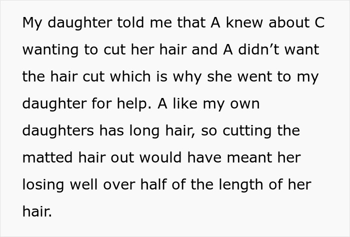 Woman Helps Daughter's Friend With Her Matted Hair, Her Dad's Fianc&eacute;e Now Says She Owes Her Money