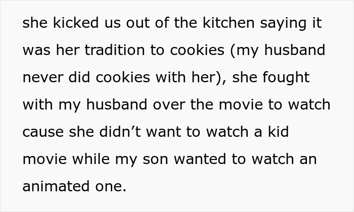 Overbearing MIL Made Whole Christmas About Herself Last Year And This Year Got Uninvited