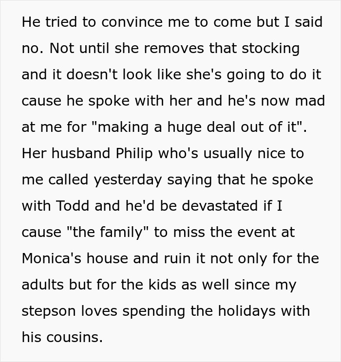 Woman Decides To Pick A Name For Her SIL's Unborn Baby, Her Christmas Party Gets Boycotted In Return 