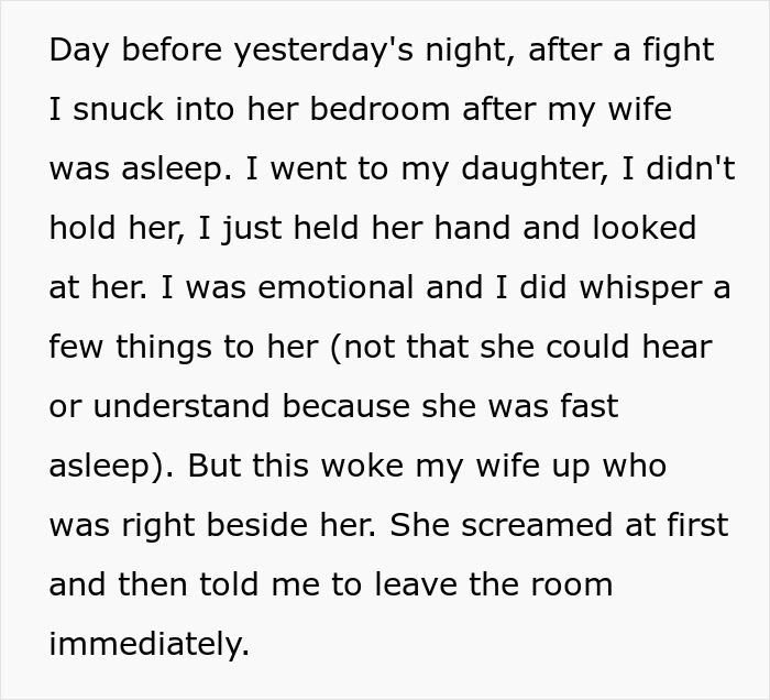 Dad At Breaking Point After Wife Refuses To Let Him Near Their Baby For Months