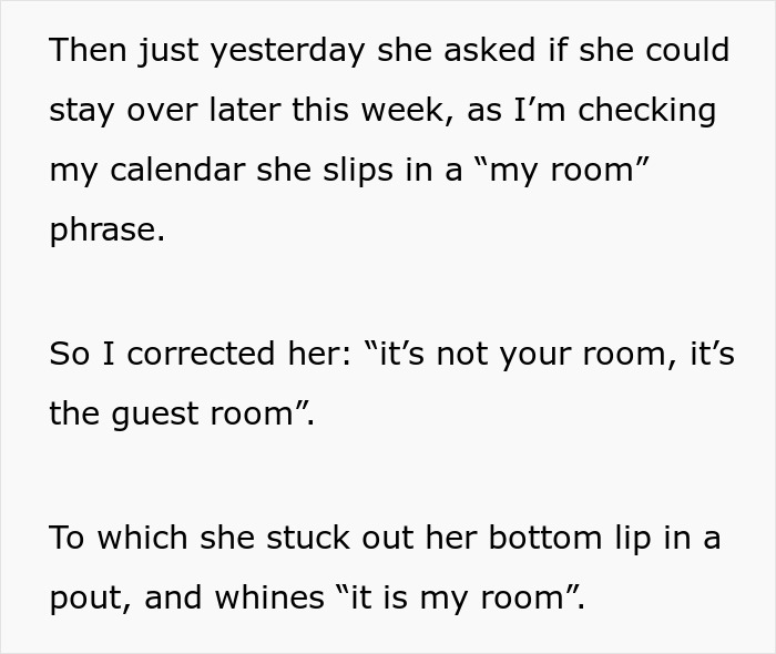 &ldquo;It Is My Room&rdquo;: Mom Refuses To Accept That Daughter&rsquo;s Guest Room Is Not Just Hers