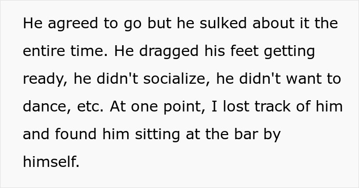 Woman Accuses Grieving Husband Of Ruining A Work Xmas Gala For Her, Gets A Reality Check