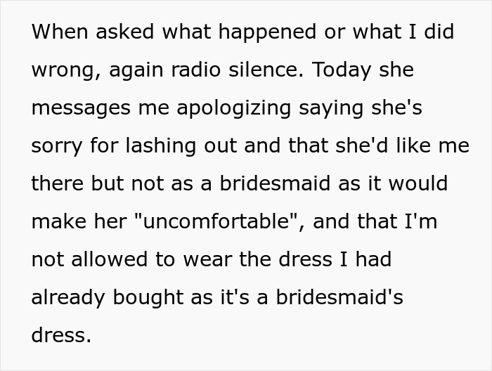 Bride 'Fires' Her Bridesmaid Who Paid For The Bachelorette Party, So She Cancels Everything