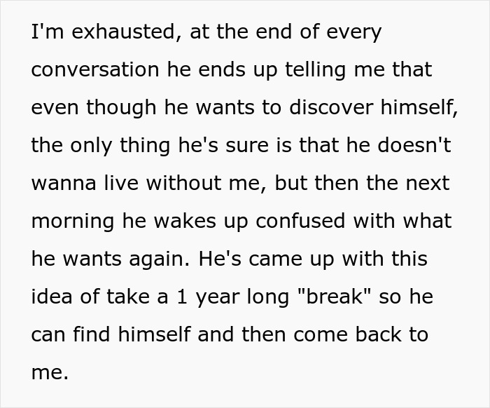Girlfriend Doesn&rsquo;t Want To Wait After Man Asks To Take A Year-Long &lsquo;Break&rsquo; From Their Relationship
